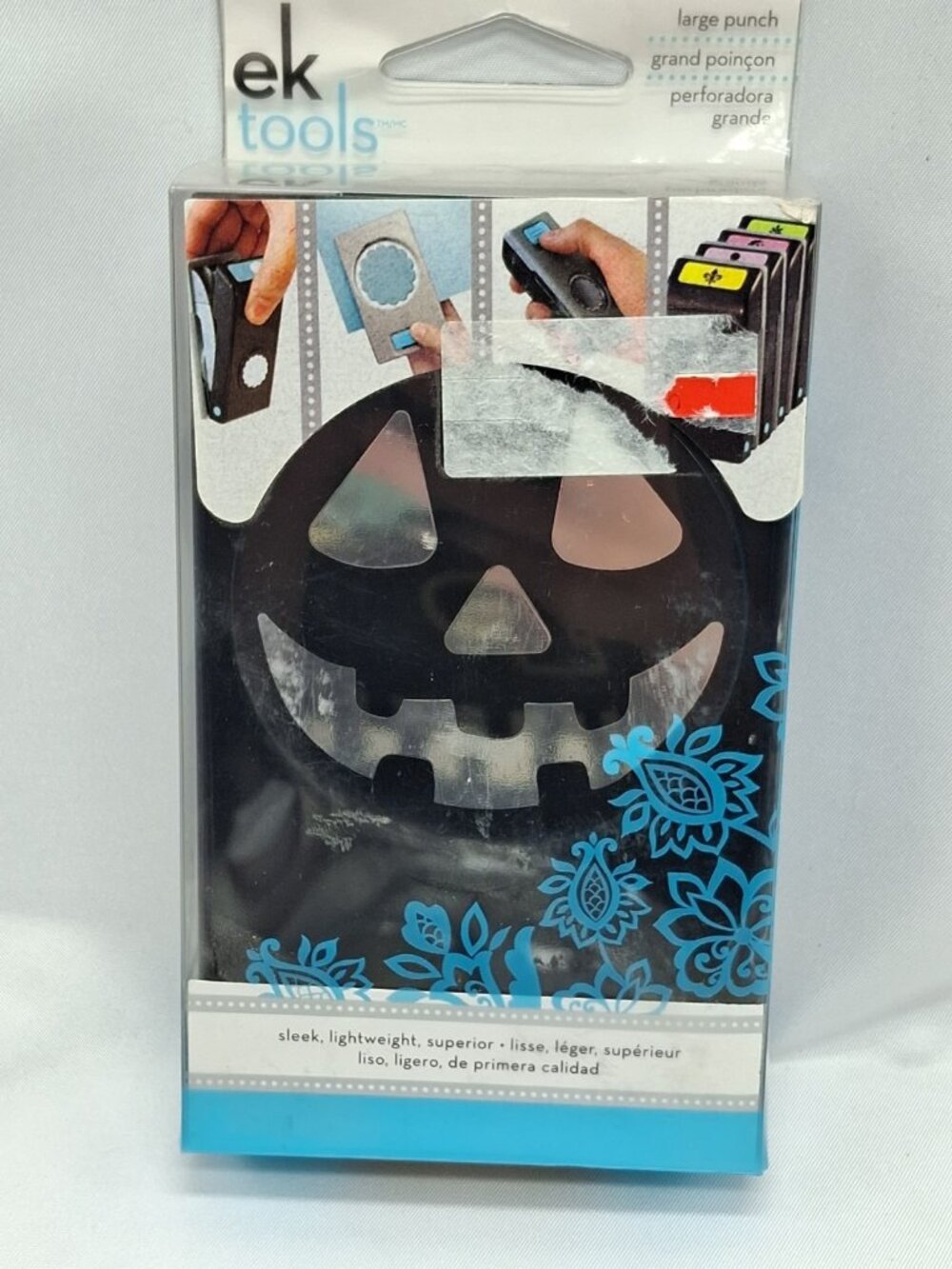 EK MARTHA STEWART Pumpkin Jack O' Lantern Craft Paper Punch Fall Halloween